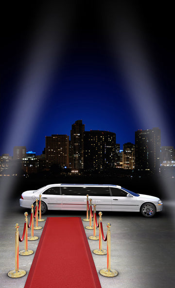 Red Carpet WeddingEvent Custom Backdrop IBD-19435